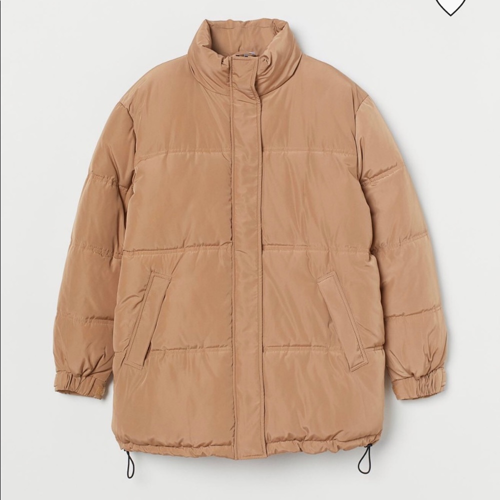 H&M Oversized Puffer Coat Gem